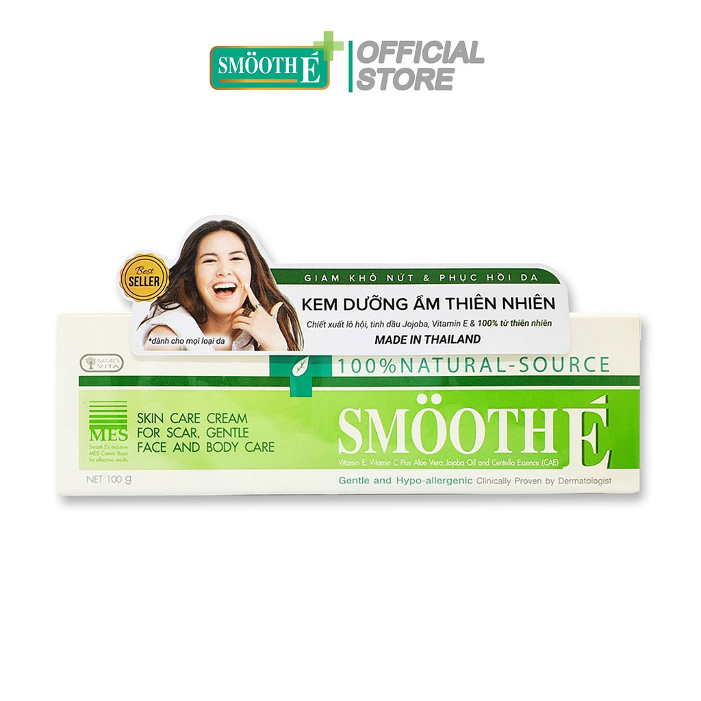 Smooth E VN - Kem Giảm Thâm Mụn Cream 100% Natural - Source