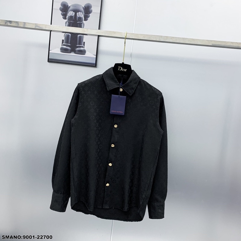 Áo Sơ Mi Nam Họa Tiết - Áo Sơ Mi Nam Dập Vân