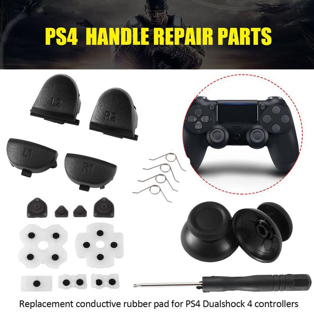 AUGUSTINA Nút Bấm Cao Su Cho Tay Cầm Chơi Game PS4 L2 R2