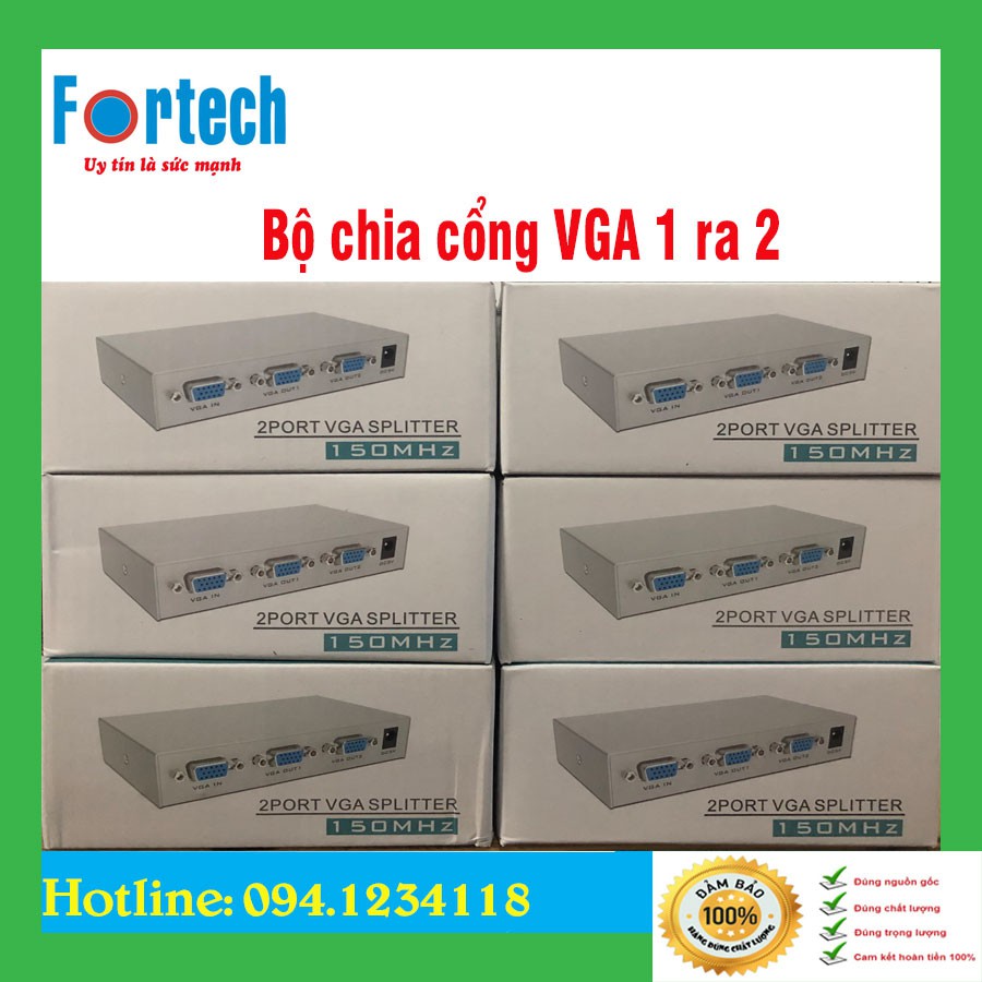 Bộ chia cổng VGA 1 ra 2 cổng hãng MT VIKI MT-1502