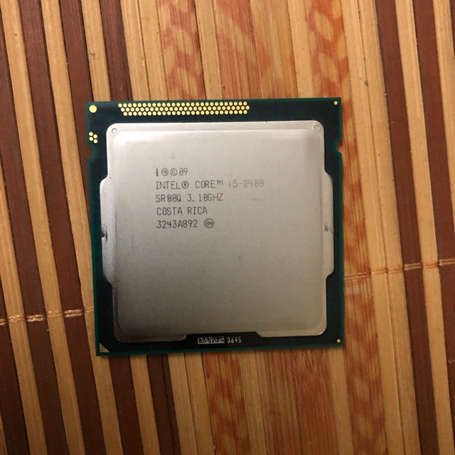CPU I3 2120- G2020- G3220- I5 2400- Xeon E3 1230- Xeon E3 1220V3- Xeon E3 1230v3- G4400