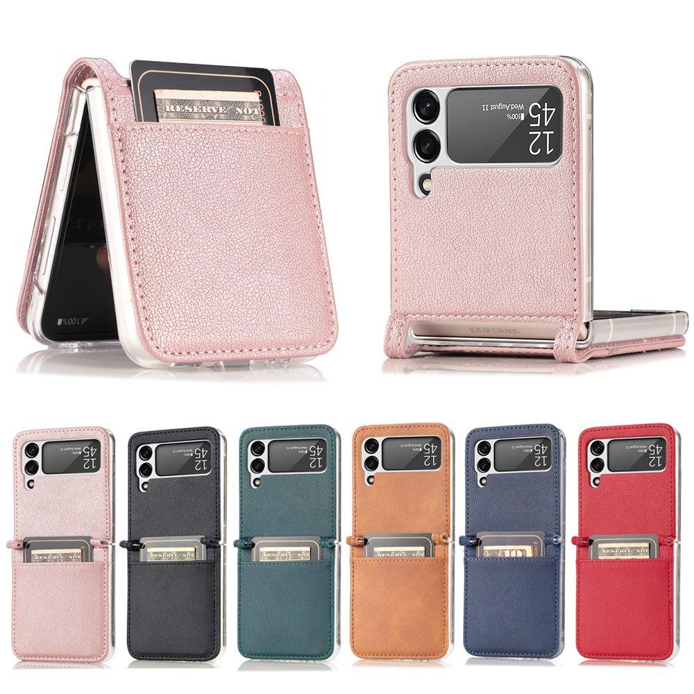BEBETTERM Ốp Lưng Điện Thoại Có Ngăn Đựng Thẻ Thời Trang