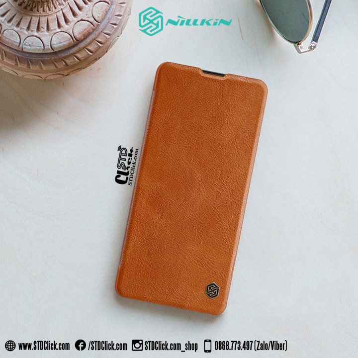 BAO DA SAMSUNG GALAXY NOTE 10 LITE NILLKIN QIN CHÍNH HÃNG [NEW SALEOFF] | BigBuy360 - bigbuy360.vn