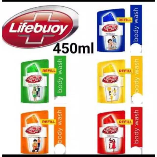 (Hàng Mới Về) Sữa Tắm Lifebuoy 450ml Chất Lượng Cao