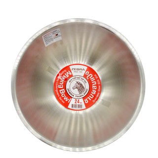 Thau Thố trộn inox Zebra thái Lan 50cm-135050-24L. Nhập khẩu Thái Lan, inox 304 cao cấp