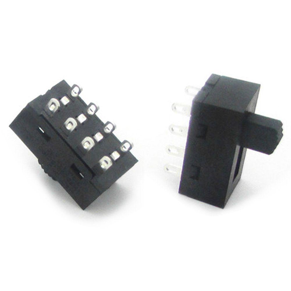 Bộ 10 Công Tắc DIP Mini 3 Vị Trí 8 Pin
