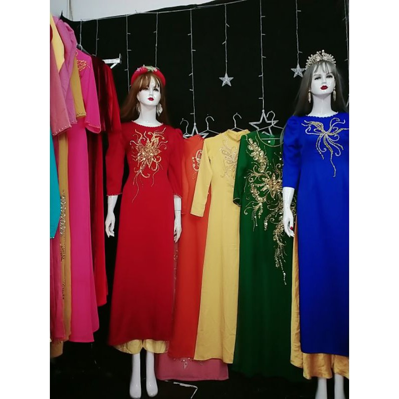 Ao dài Tây Thi kết