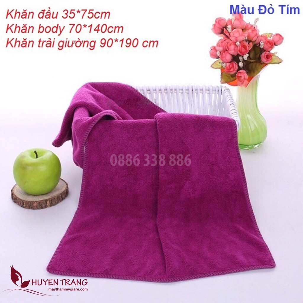Khăn Quấn Body Spa, Khăn Đắp 70*140 (400g) - Thẩm Mỹ Huyền Trang NANOCEE