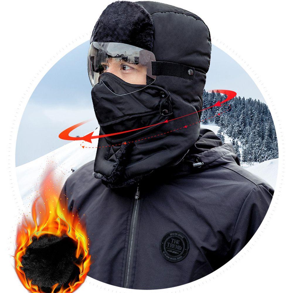 Nón Thể Thao Unisex Chống Sương Mù Và Giữ Ấm Mùa Đông Khi Đạp Xe / Trượt Tuyết
