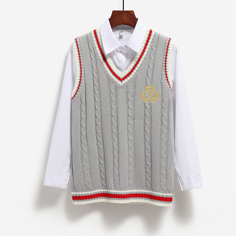 Áo len nữ không tay cổ chữ v thời trang | BigBuy360 - bigbuy360.vn