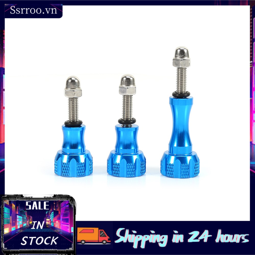 Bộ 3 Đai Ốc Bằng Nhôm Không Gỉ Cho Gopro Hd Hero 4 3 + 2 | BigBuy360 - bigbuy360.vn