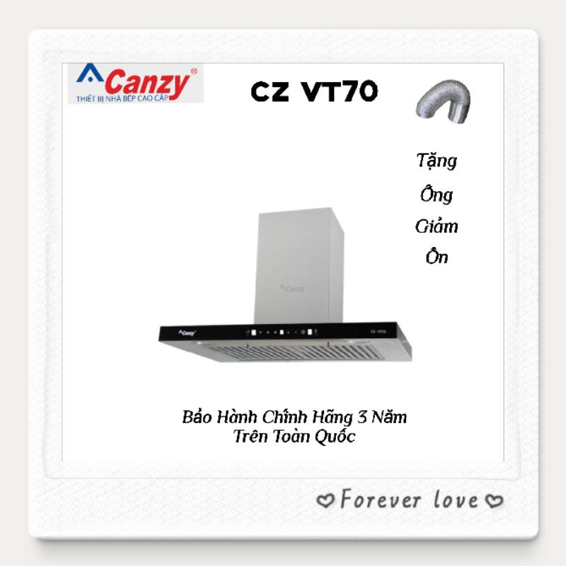 Máy Khử Mùi Chữ T Canzy CZ VT70