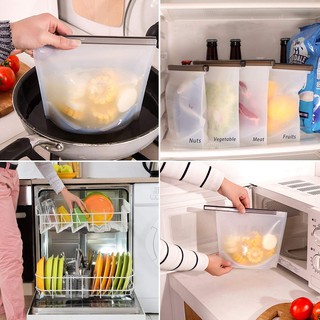 túi silicon đựng đồ ăn để tủ lạnh