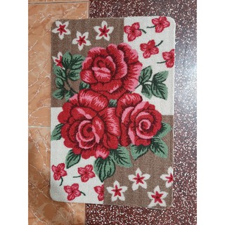 Thảm lót sàn chùi chân phòng bếp, phòng khách 3D 60x40cm chống trơn trượt