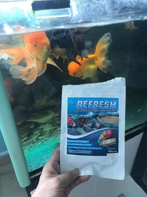 Vitamin REFRESH Dưỡng Cá dành cho mọi loại cá cảnh - HÀNG CÔNG TY