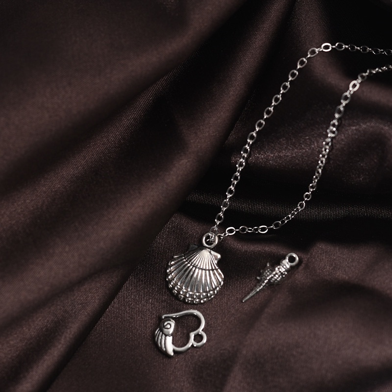 Túi 50g Mặt Vòng cổ Bạc Phong Cách Vintage Tự Làm Trang Sức