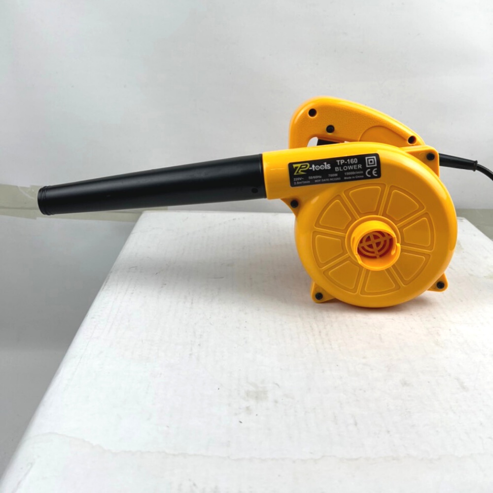 Máy thổi hút bụi 2 chiều TP160 vàng Công suất lớn 700w, tốc độ 15000v/p , Thổi bụi, hút bụi nhỏ gọn cầm tay
