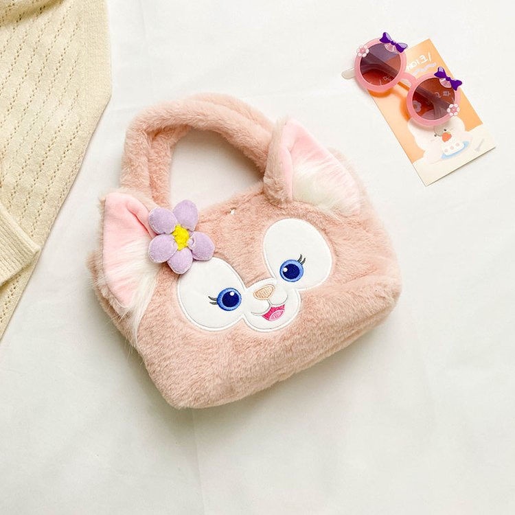 Túi Xách Tote Phủ Bông Họa Tiết Hoạt Hình Phong Cách Nhật Bản Đáng Yêu Dành Cho Bé Gái