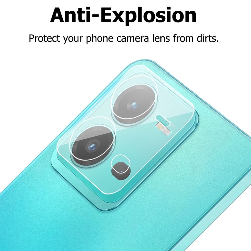 Kính Cường Lực 3D Bảo Vệ Camera Sau Cho Vivo V25 V25e V 25 VivoV25 2022 Vivo V25 5G V25 Pro V25Pro Y22 Y22S Y16