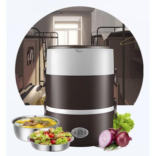 Hộp đựng cơm tự động hâm nóng thông minh (+tặng 4 món đi kèm)