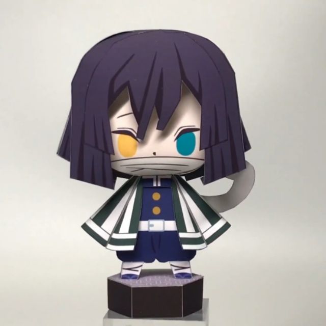 Mô hình giấy anime Xà Trụ Iguro Obanai