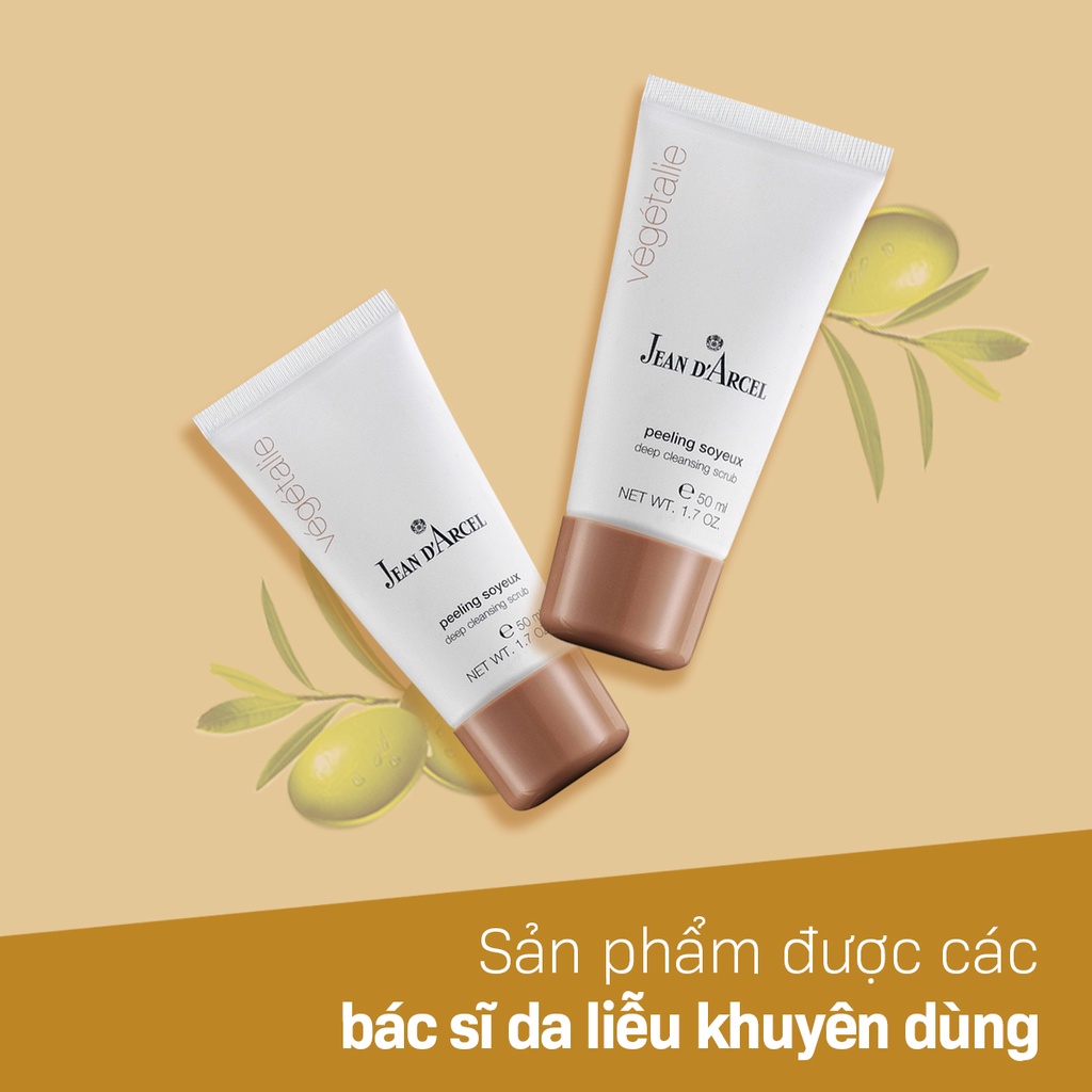 [CHÍNH HÃNG] Kem tẩy da chết Jean D'arcel dạng hạt_Jean Darcel Deep cleansing scrub 50ml