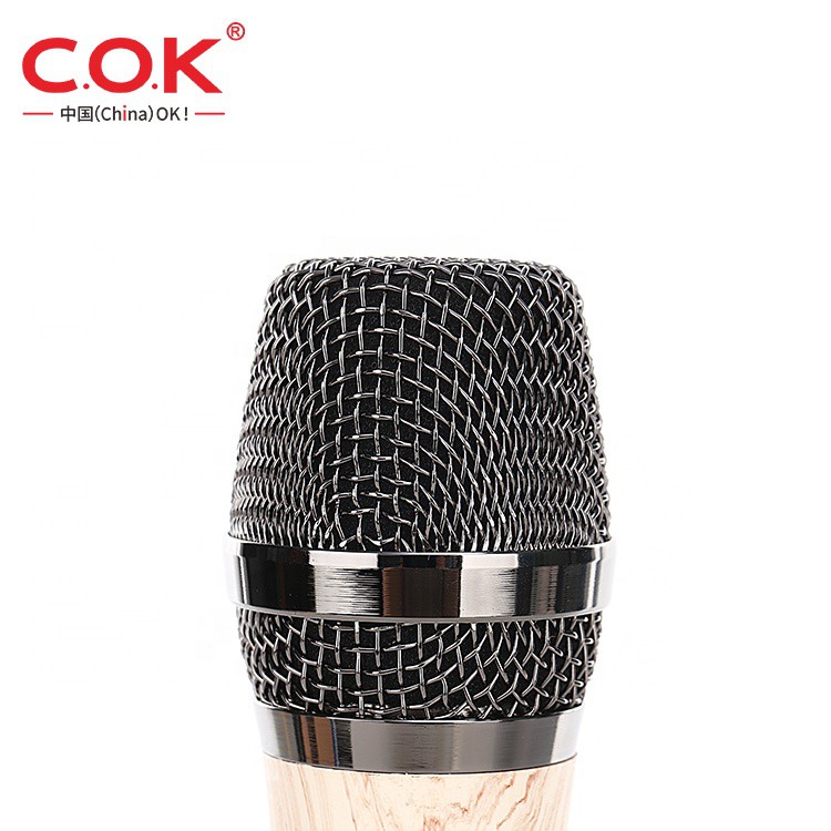 Micro không dây đa năng COK W528 hát karaoke dùng cho tivi amply loa kéo