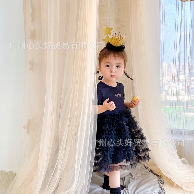 Kẹp tóc sinh nhật vương miện cho bé