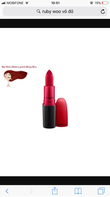 Son Mac vỏ đen/vỏ đỏ | BigBuy360 - bigbuy360.vn