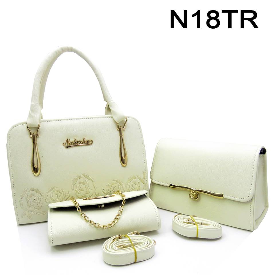 Bộ 3 Túi Thêu Hoa 7 Màu N18 Tại A_N Shop | BigBuy360 - bigbuy360.vn