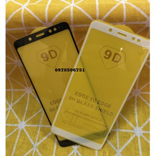 KÍNH Cường LỰC 9D Full màn Xiaomi Red Mi Note 5/Note 5 Pro