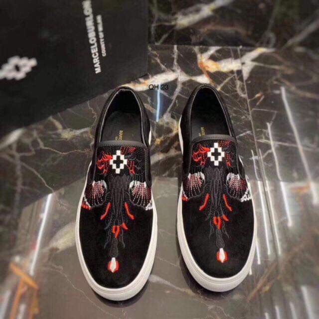 Giầy thêu đỏ nam | BigBuy360 - bigbuy360.vn