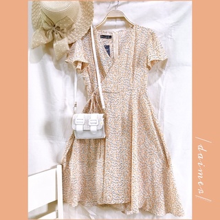 Đầm chiffon hoa nhí cánh tiên