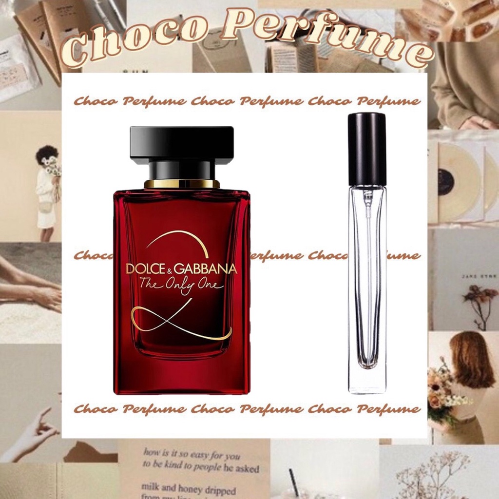 Nước hoa dùng thử D&G The Only One 2 "𝒞𝒽𝑜𝒸𝑜 𝒫𝑒𝓇𝒻𝓊𝓂𝑒"