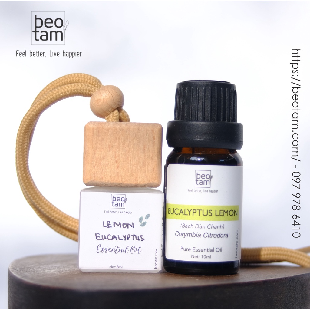 Tinh Dầu Bạch Đàn Chanh Bèo Tấm - Lemon Eucalyptus Essential Oil Giảm Ho, Long Đờm, Đuổi muỗi, Xoa Bóp, Chống Viêm