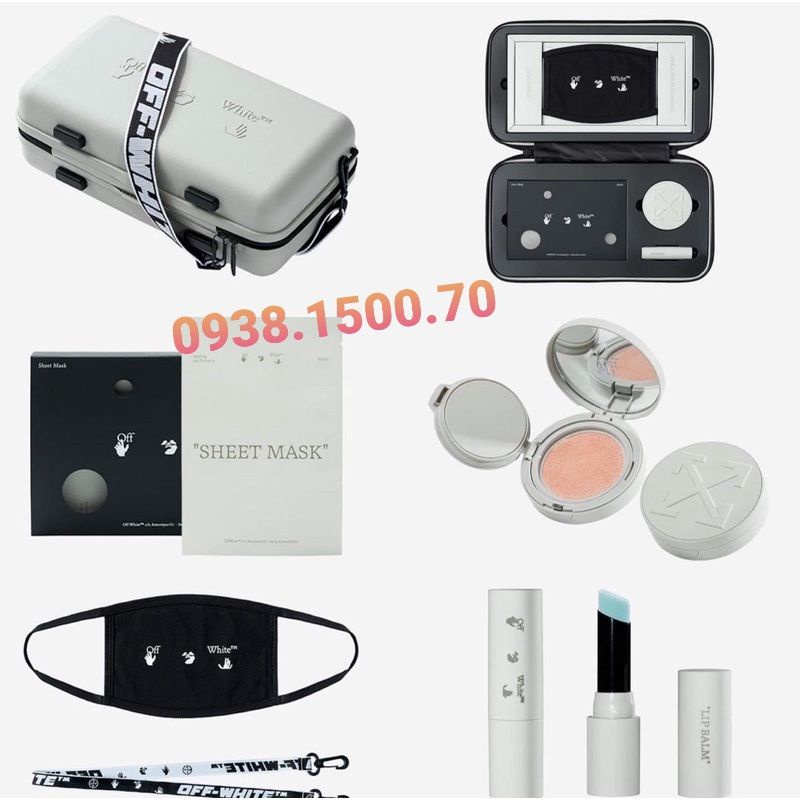 BỘ TRANG ĐIỂM  Off-White x Amore Pacific Protection Box 5 Món KÈM TÚI HỘP❌❌ BAO CHUẨN HÀNG BAO CHECK MÃ