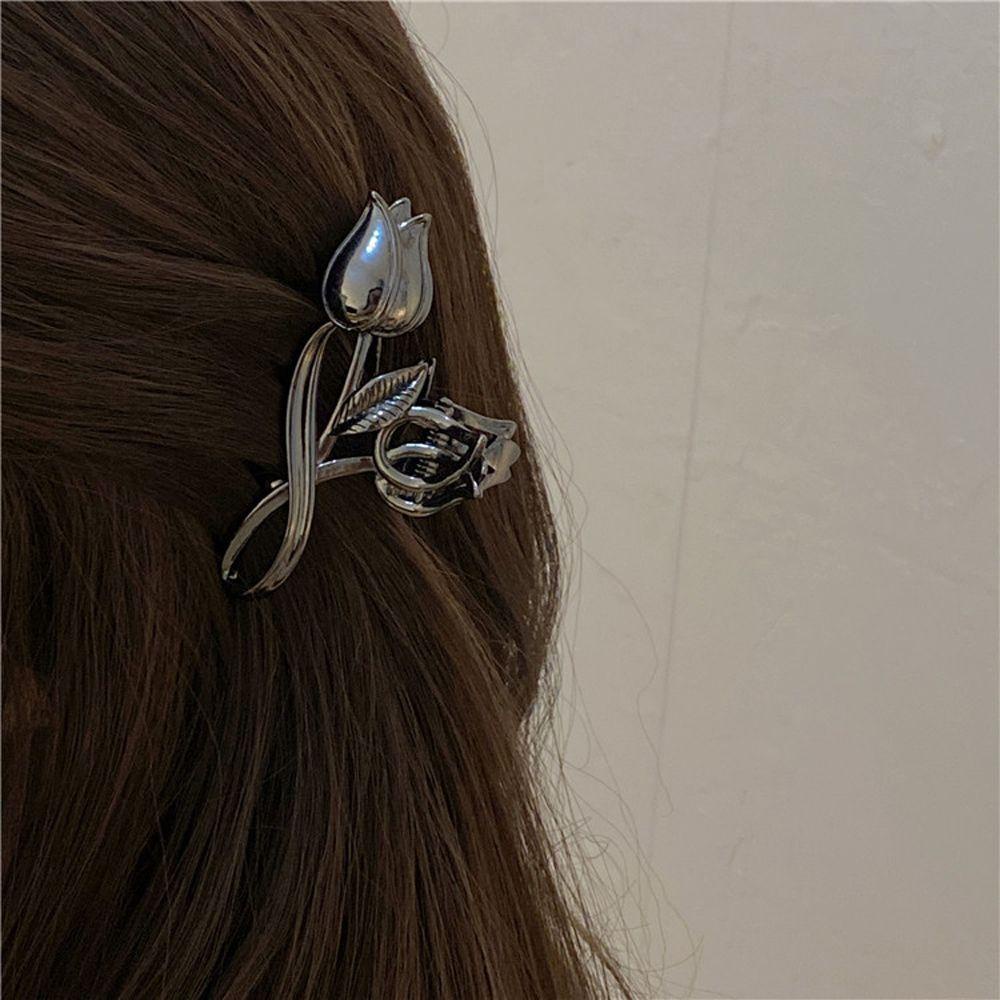 Kẹp Tóc Càng Cua / Cá Mập / Hoa Tulip Ngọt Ngào Hợp Thời Trang Cho Nữ MXMUSTY