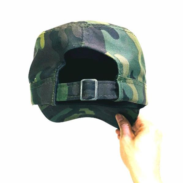 Nón Kết Đầu Bằng, Mũ lưỡi Trai Thể Thao Nam Nữ Hot Trend Chất Vải Lính Camo Form Chuẩn Đẹp Xịn
