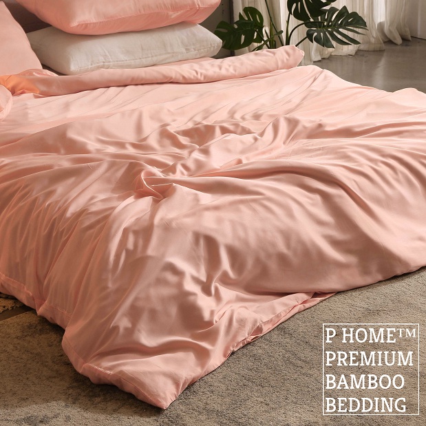 [MÁT LẠNH] Bộ Ga Gối 3 Món SỢI TRE Cao Cấp P Home™️ - Mềm như Lụa, Thoáng x3 Cotton (vỏ chăn bán riêng) | BigBuy360 - bigbuy360.vn
