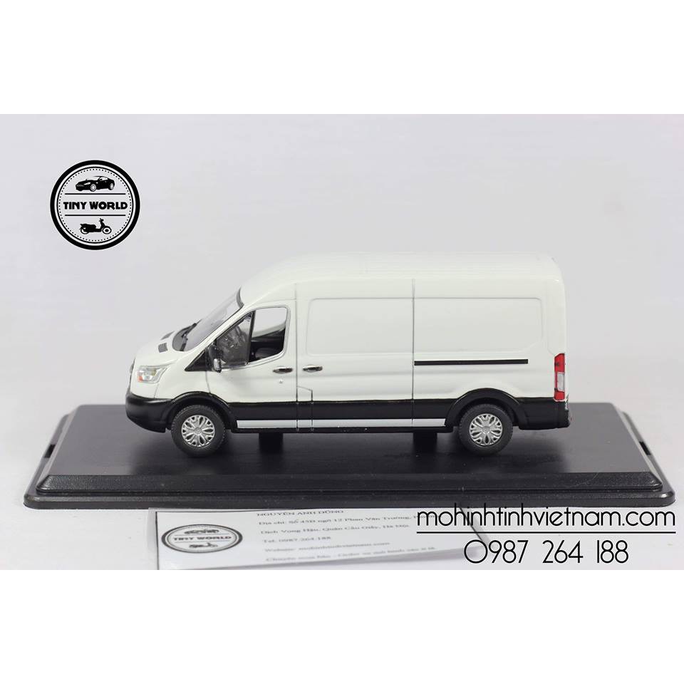 MÔ HÌNH Ô TÔ FORD TRANSIT 2015 (TRẮNG) 1:43 GREENLIGHT