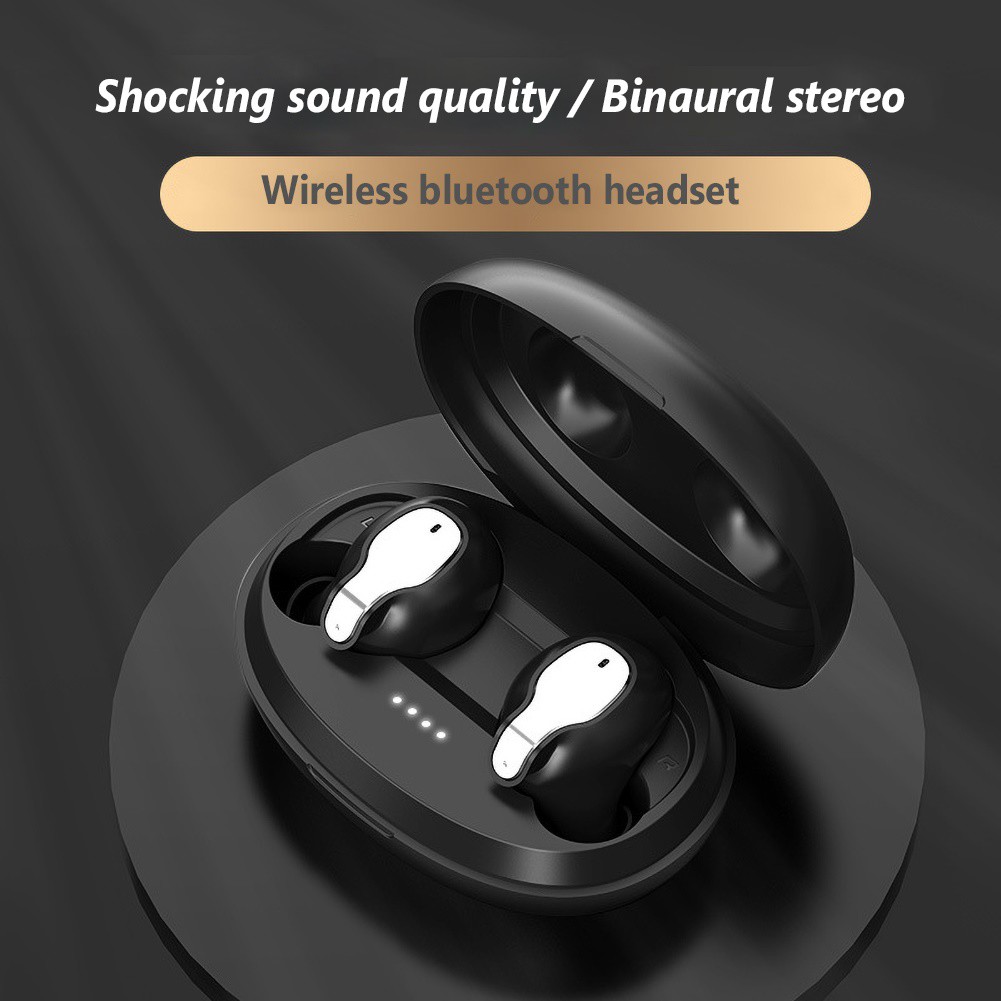 Tai Nghe Không Dây Hel + Xy-5 Bluetooth 5.0 Tws Hifi Kèm Hộp Sạc