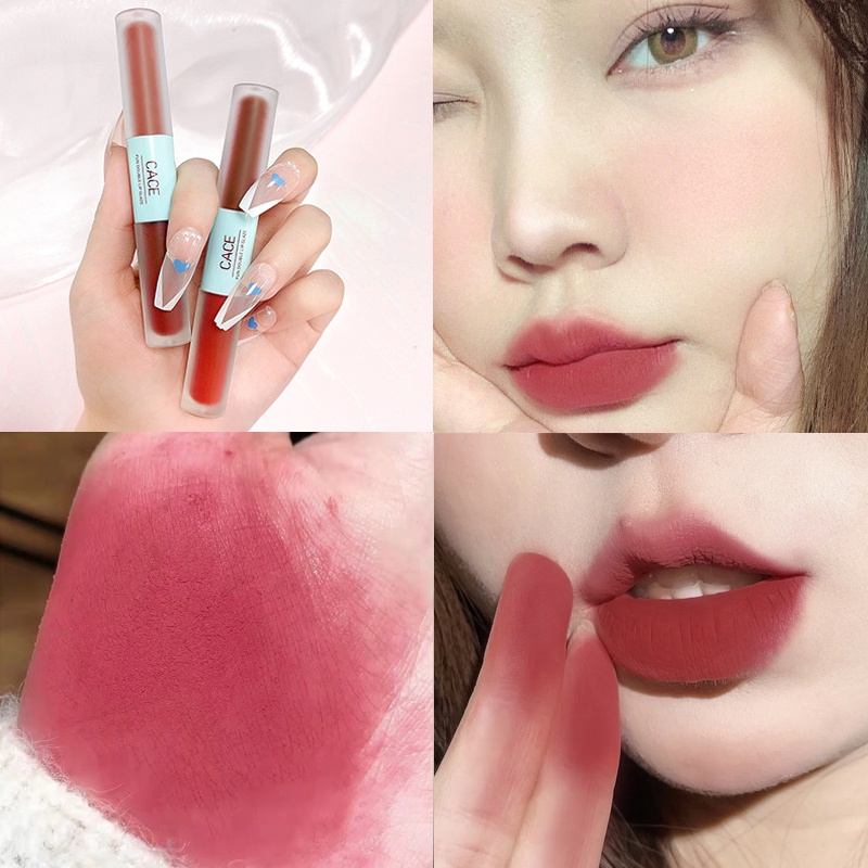 Son môi SUAKE hai đầu dạng lỏng không dễ phai màu