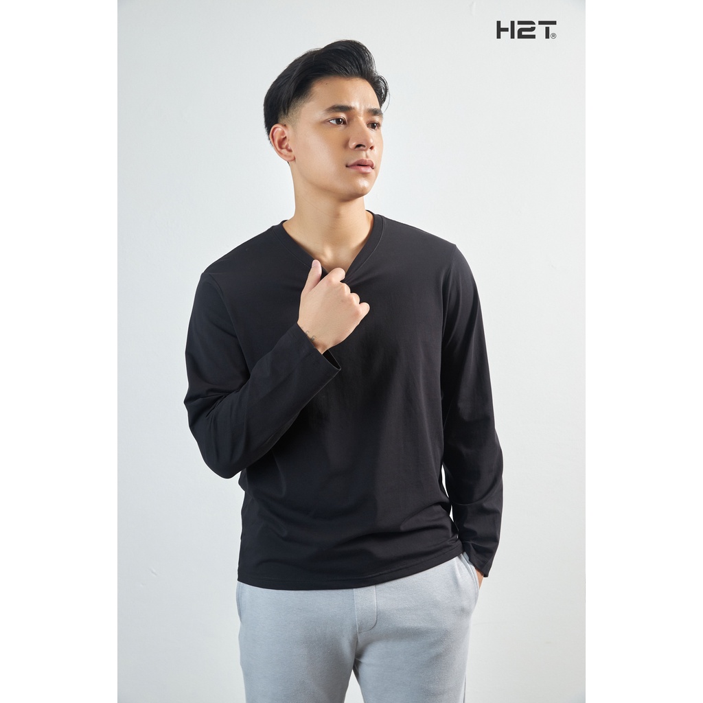 [Mã INCU50 giảm 50K đơn 250K] Áo Thun Dài Tay Trơn Basic H2T 8 Màu - Vải Mềm Mịn Co Giãn 0899 | BigBuy360 - bigbuy360.vn