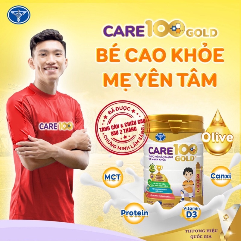 Sữa Care 100 gold 900g(cho trẻ biếng ăn)