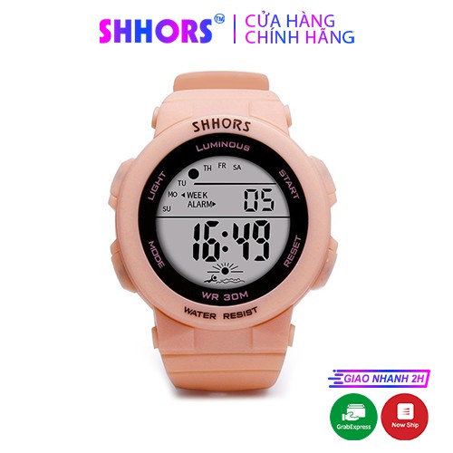 Đồng Hồ Điện Tử Nữ & Trẻ Em SHHORS 0314 Thời Trang, Thể Thao Chống Nước | BigBuy360 - bigbuy360.vn