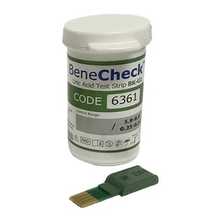 Hộp 25 Que Thử Acid Uric (Gout/Gút) Cho Máy Đo Benecheck 3in1 - Hàng Chính Hãng tại Siêu Thị Y Tế