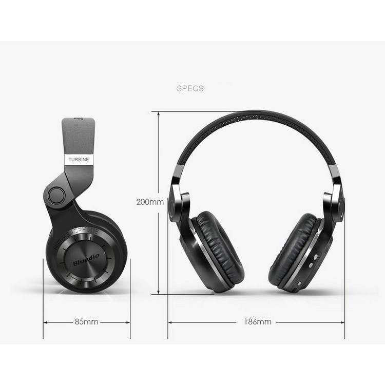 Tai nghe bluetooth Bluedio Turbine T2 Plus