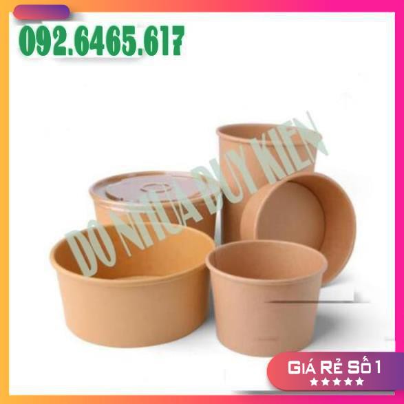 Bát , Tô Giấy Kraft Đựng Thực Phẩm, Cháo, Bún Phở, Salad Đủ Loại | BigBuy360 - bigbuy360.vn