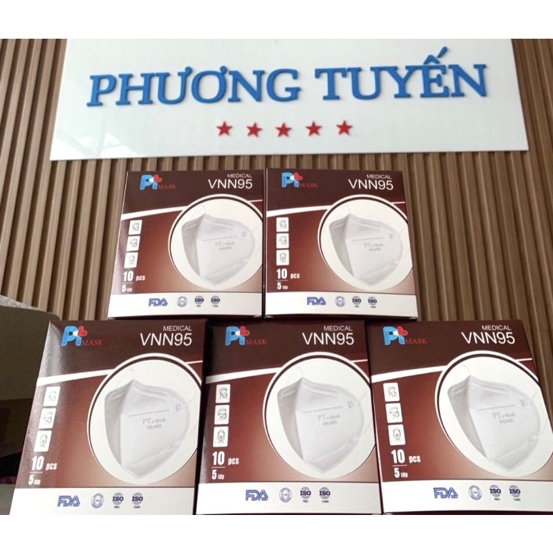 Khẩu trang PT N95 hộp 10 cái