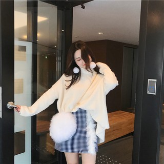 Áo len trắng quảng châu order mã 243